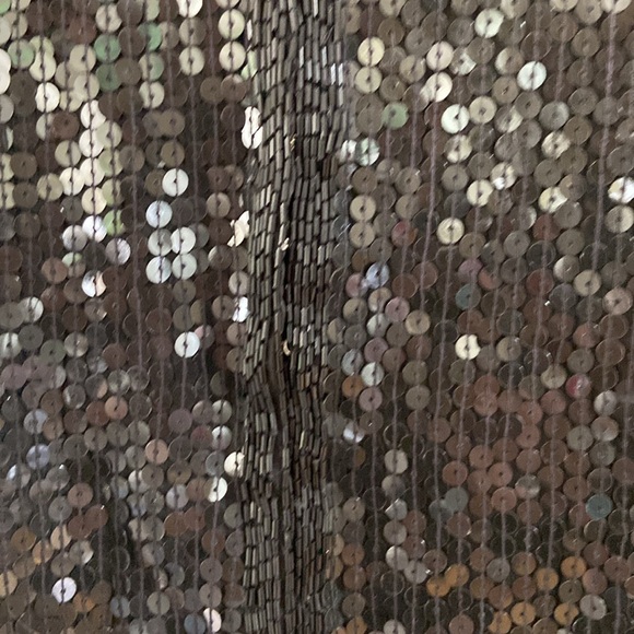 Stenay sequined black top jacket sz PL euc - Picture 4 of 6